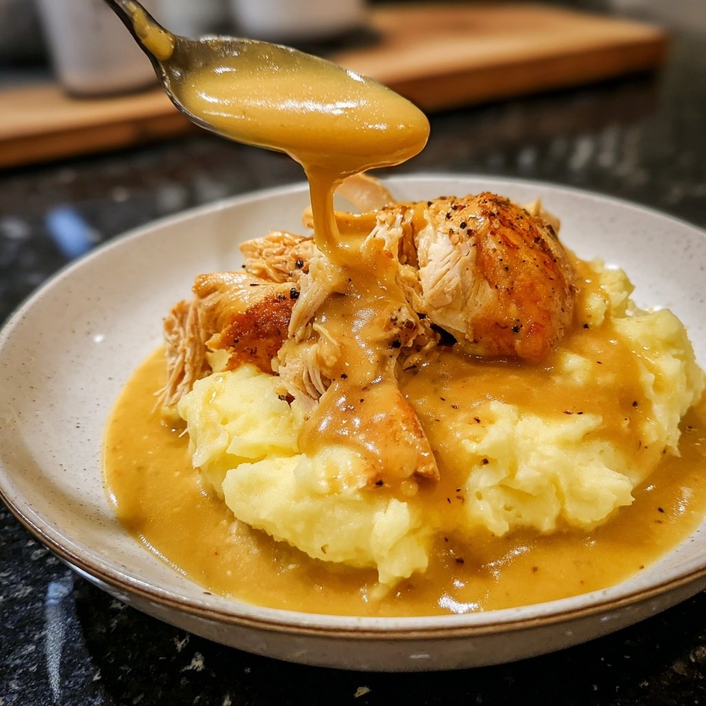 Hausmannskost Cremiges Hähnchen mit Kartoffelpüree