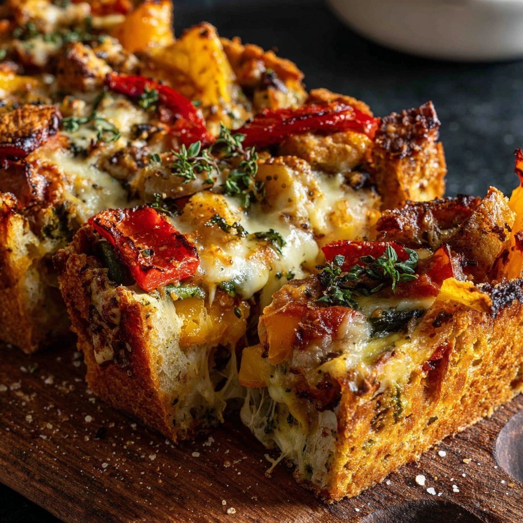 Mittagessen aus dem Ofen