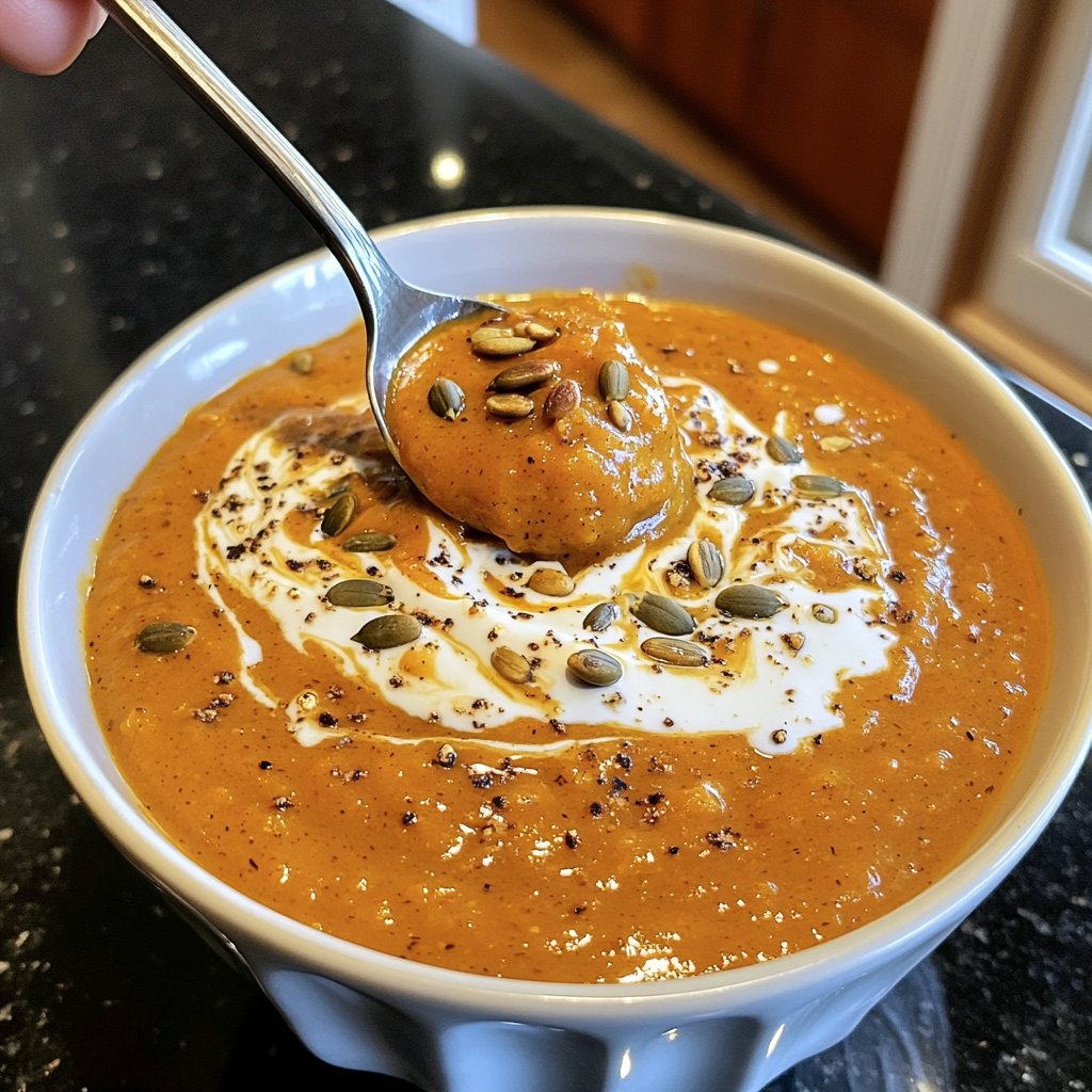 Kürbissuppe Slow Cooker