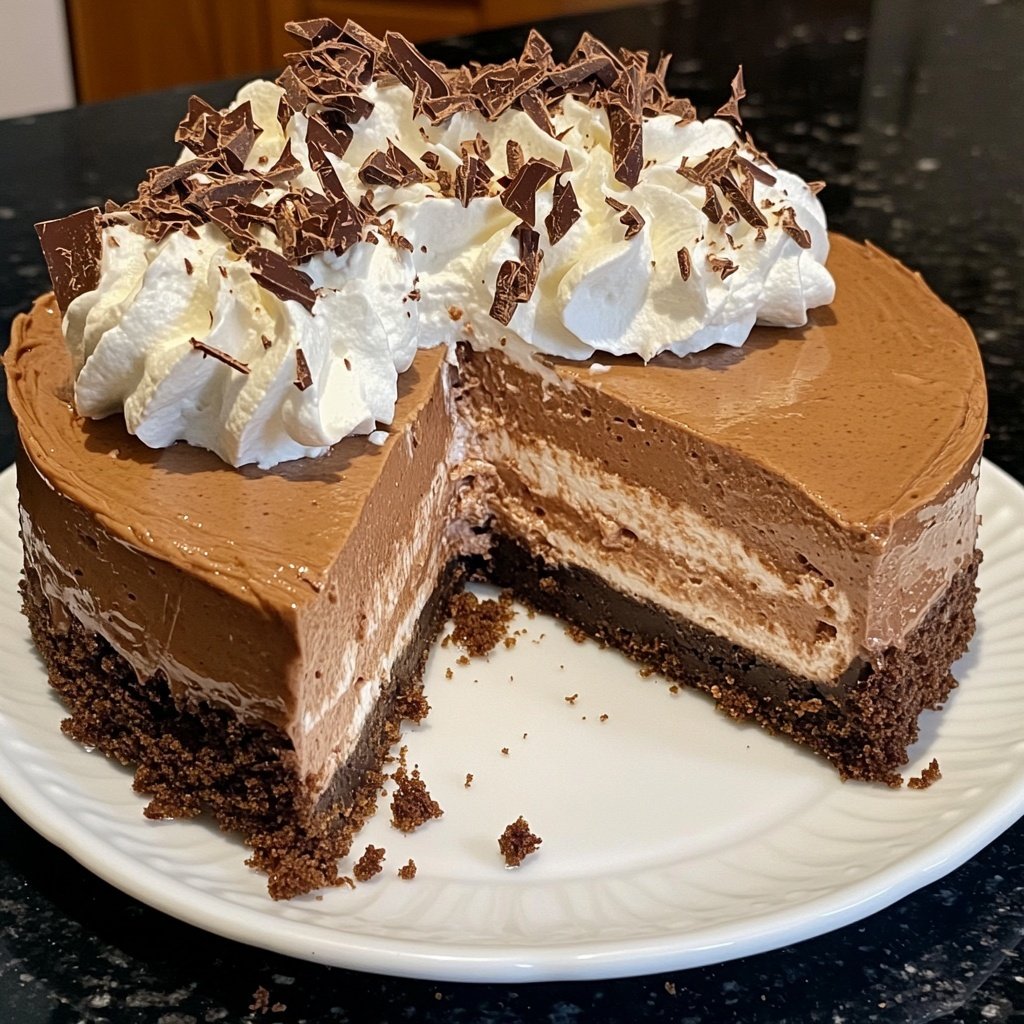 Hot Chocolate Cheesecake