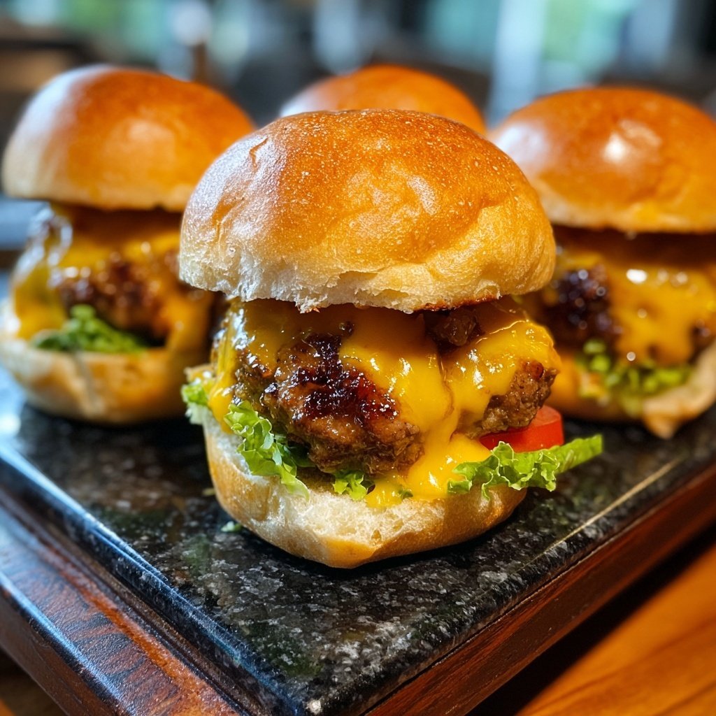 Mini Burger Slider