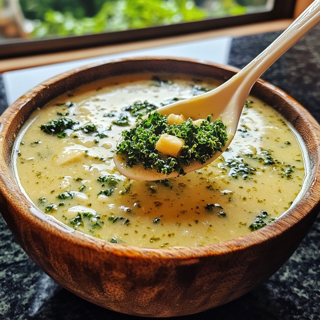 Toskanische Grünkohlsuppe mit weißen Bohnen