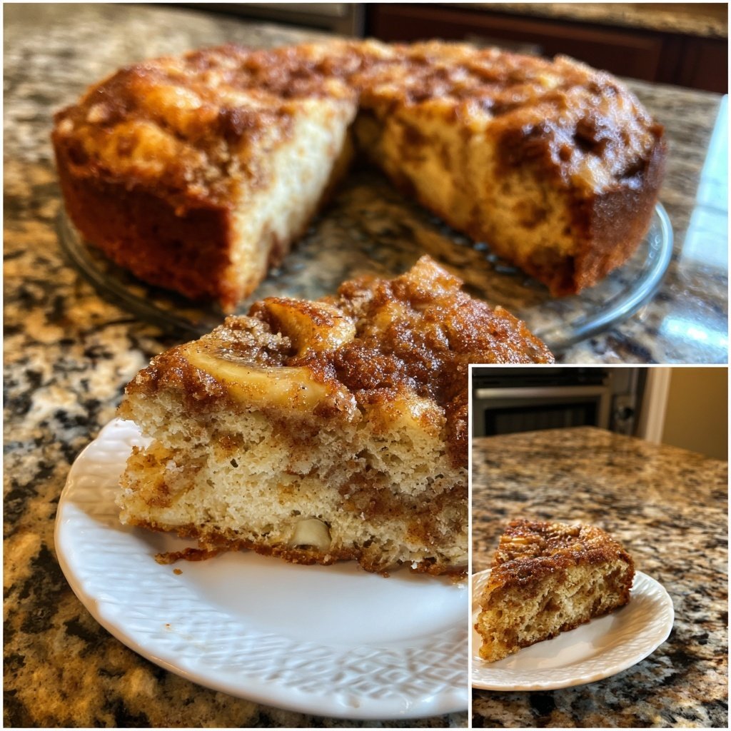 Bananenkuchen für die Familie