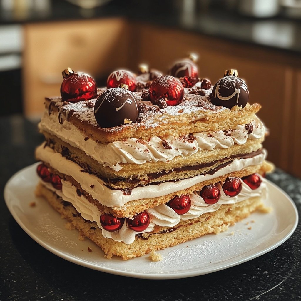 Pièce montée de Noël