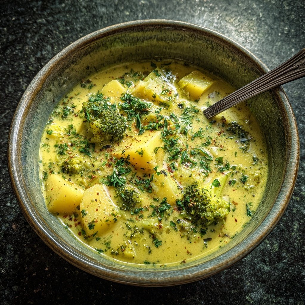 Brokkoli Kartoffel Suppe Leicht