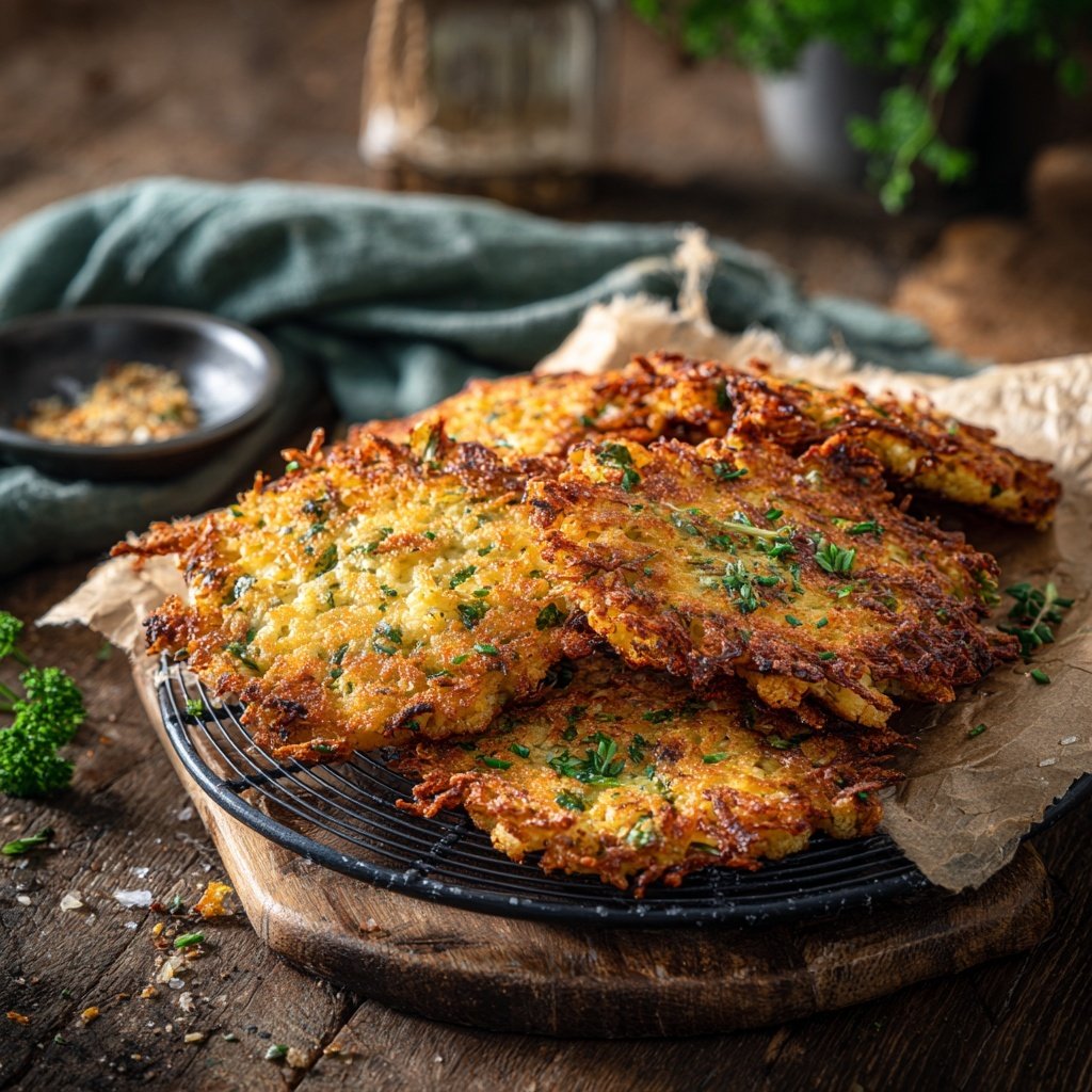 Blumenkohl Rösti Knusprig