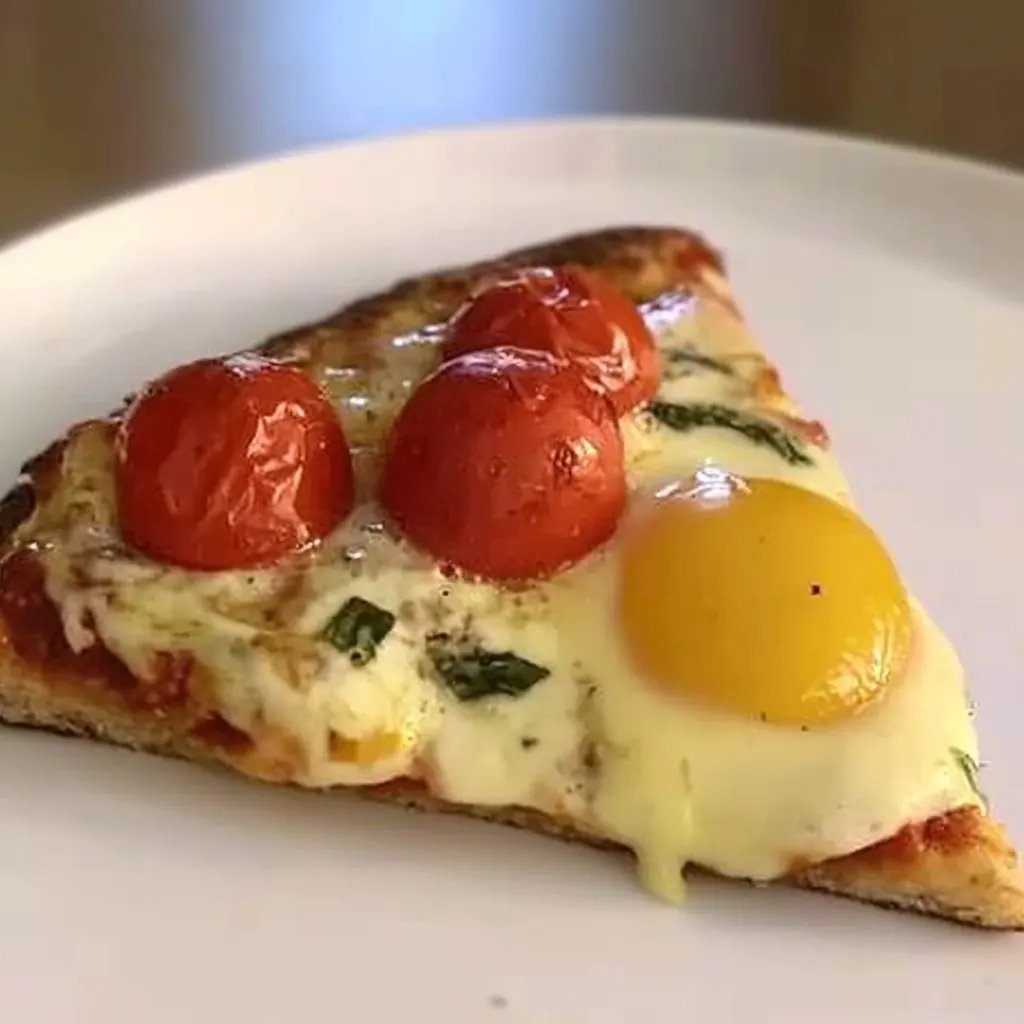 Eier-Wunder Frühstücksfreude: Brot-Ei-Pizza Rezept für ein schnelles Morgenfest!