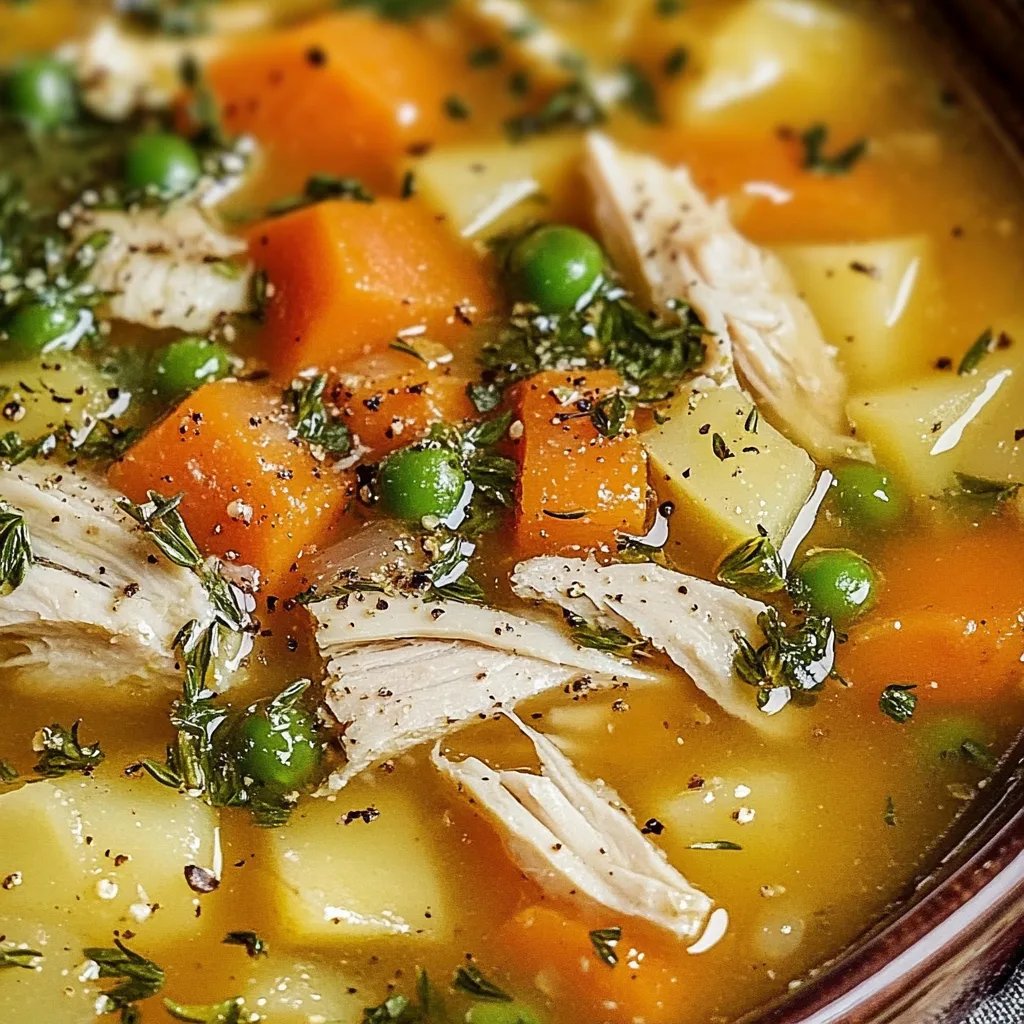 Gesunde Kartoffelsuppe