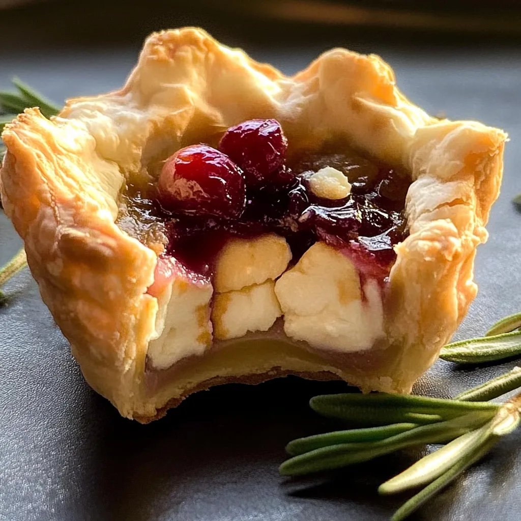 Camembert aus dem Ofen in Blätterteig